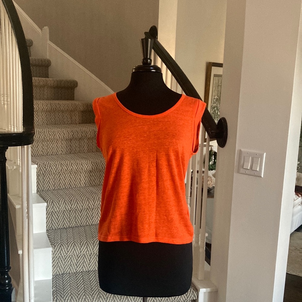 Banana Republic Orange Muscle Tee